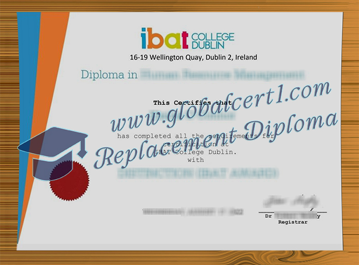 IBAT College Dublin diploma