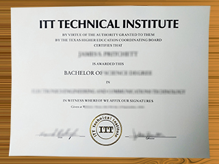 ITT Tech diploma