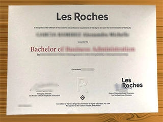 Les Roches diploma