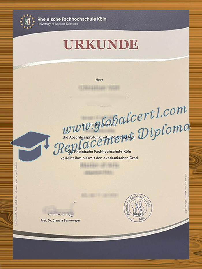 Rheinische Fachhochschule Köln degree
