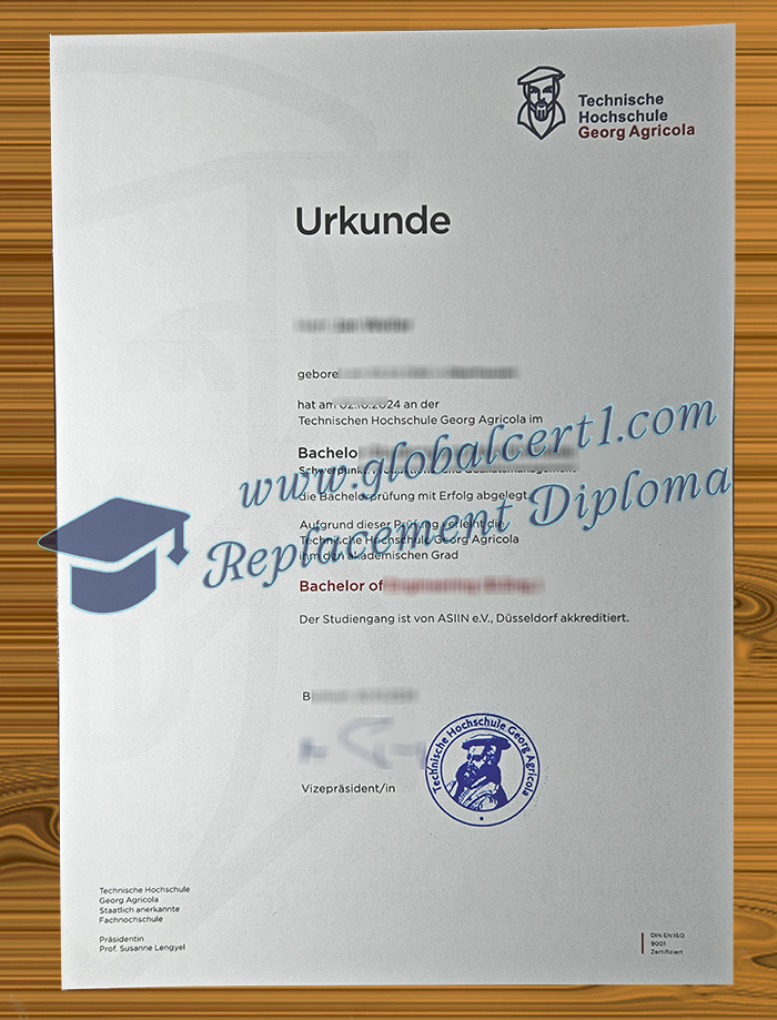 Technische Hochschule Georg Agricola urkunde