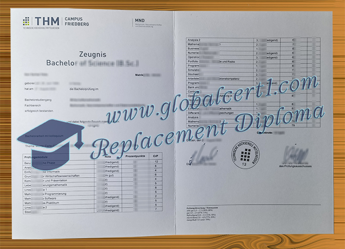 Technische Hochschule Mittelhessen transcript