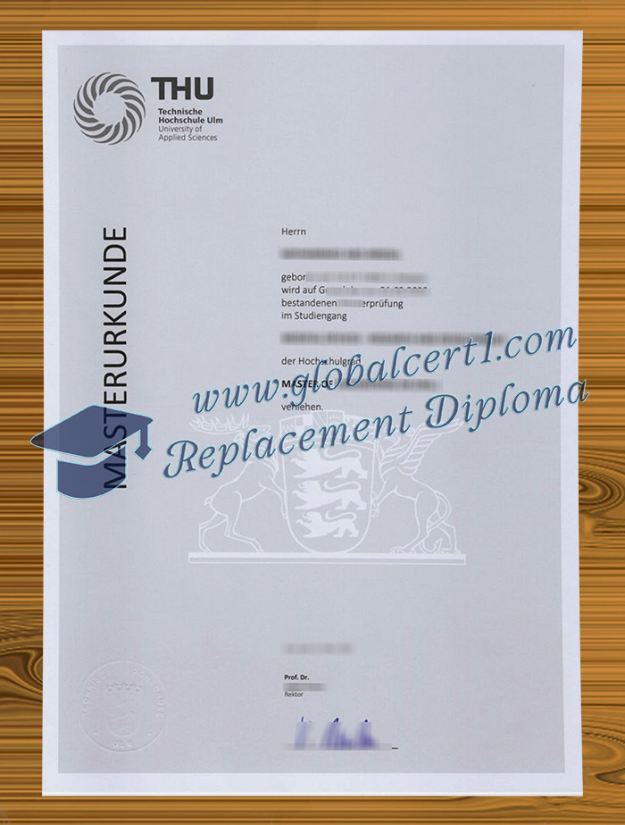 Technische Hochschule Ulm urkunde