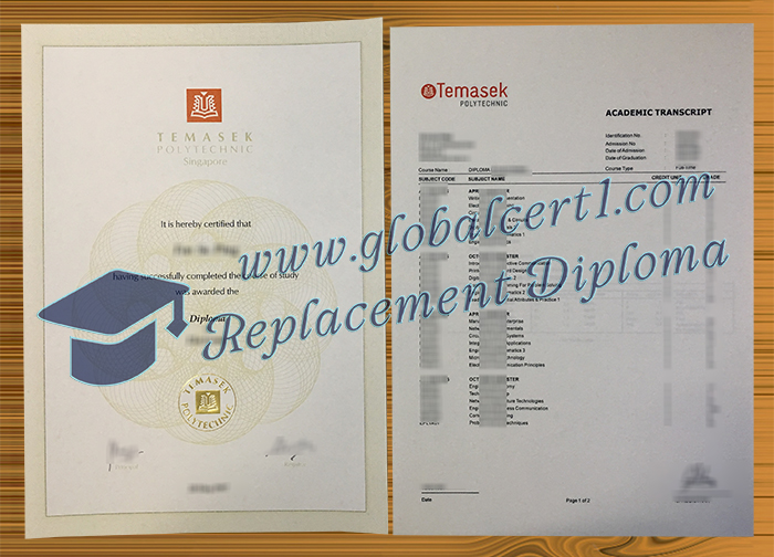 Temasek Polytechnic diploma and transcript