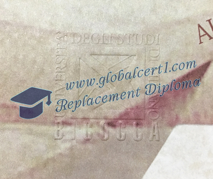 Università degli Studi di Milano-Bicocca stamp