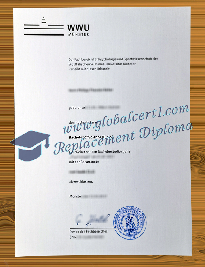 Universität Münster degree