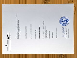 Universität Münster diploma