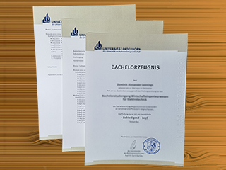 Universität Paderborn zeugnis