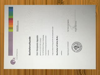 Universität Regensburg diploma