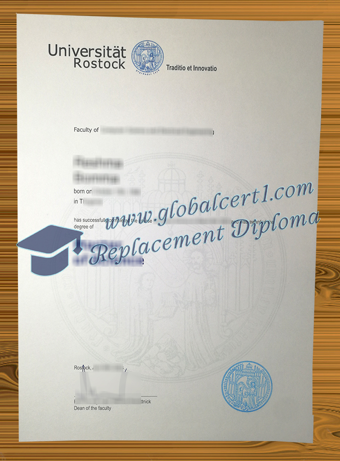 Universität Rostock urkunde