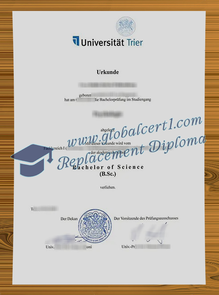 Universität Trier urkunde