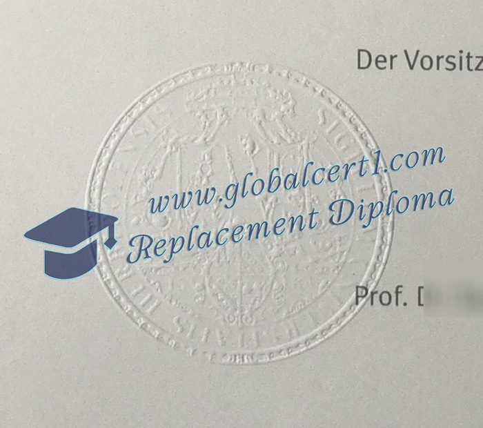 Universität Würzburg stamp