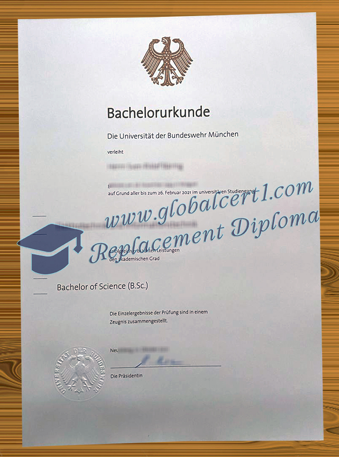 Universität der Bundeswehr München urkunde