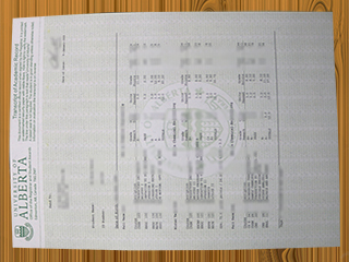 University of Alberta transcript