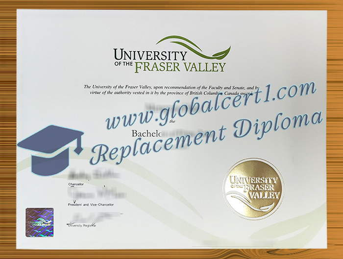 University of The Fraser Valley degree