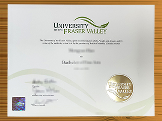 University of The Fraser Valley diploma