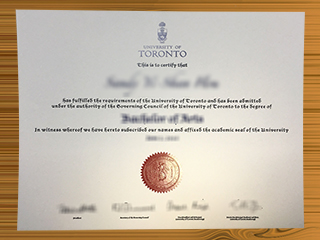 University of Toronto diploma