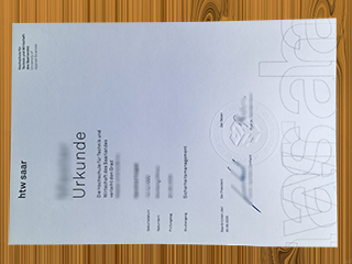 htw saar diploma