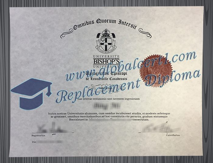 Bishop's University diploma