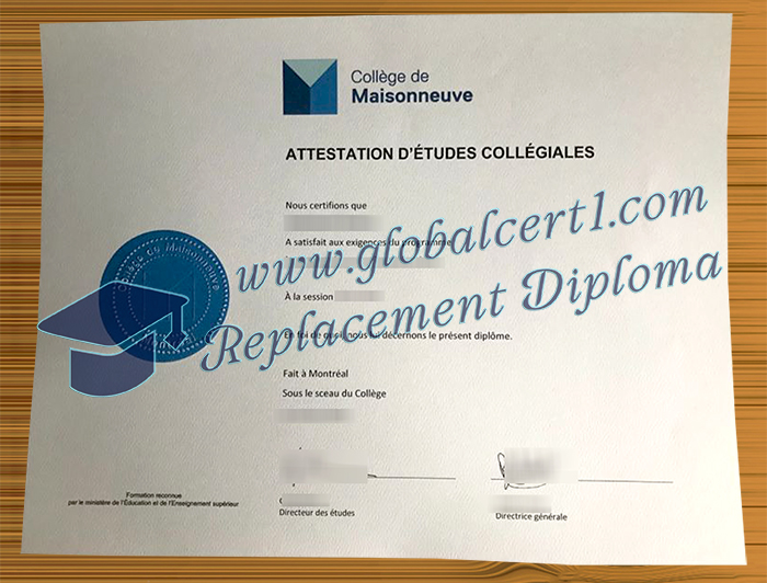 Collège de Maisonneuve degree