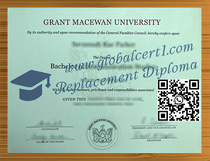 Grant MacEwan University degree