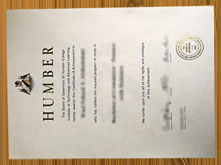 Humber College diploma