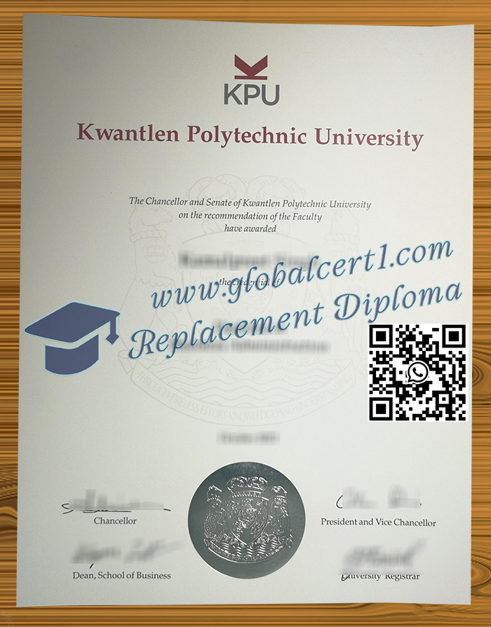 Kwantlen Polytechnic University degree