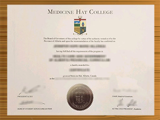 Medicine Hat College diploma