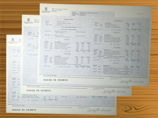 Queen's University at Kingston transcript