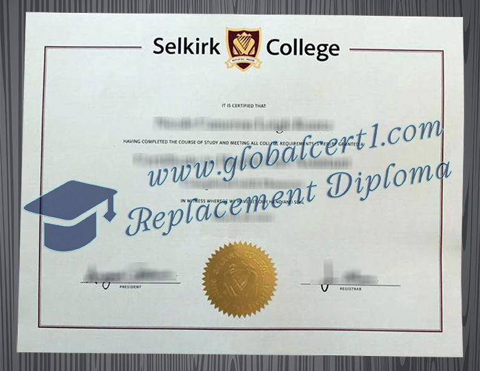 Selkirk College certificate