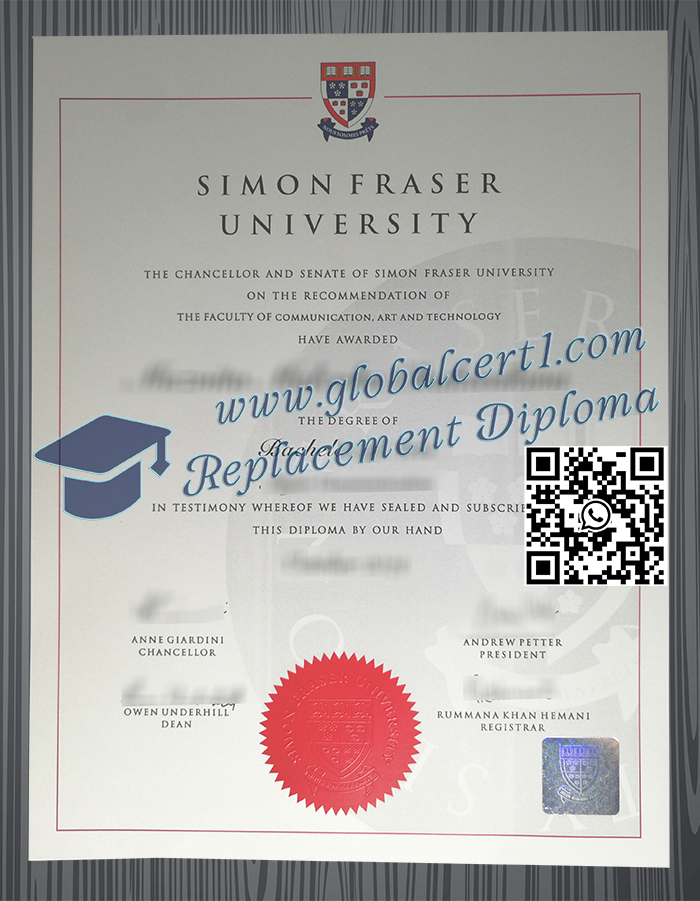 Simon Fraser University degree