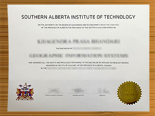 Southern Alberta Institute of Technology diploma