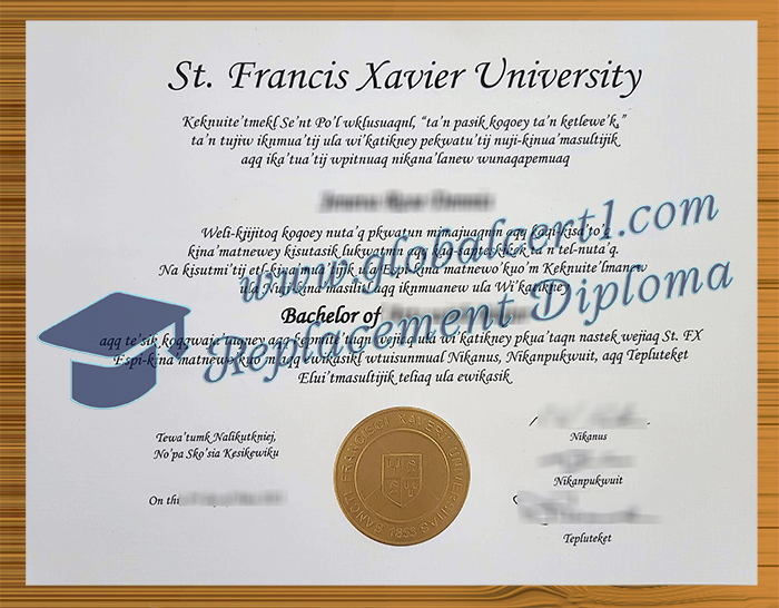 St. Francis Xavier University degree