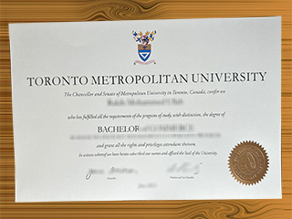 Toronto Metropolitan University diploma