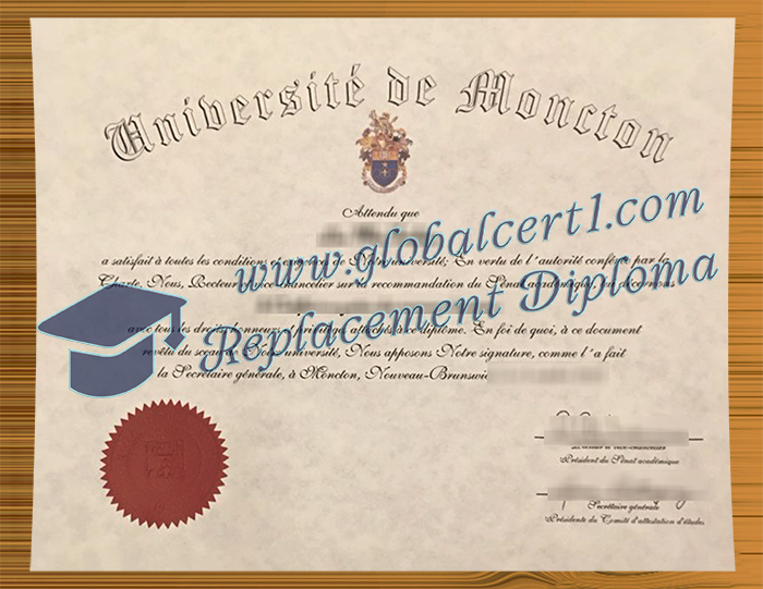 Université de Moncton degree