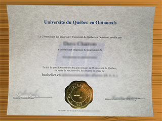 Université du Québec en Outaouais diploma