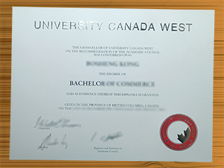 University Canada West diploma