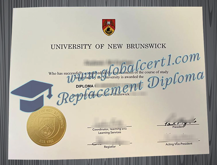 University of New Brunswick degree