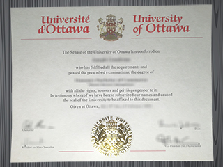 University of Ottawa diploma