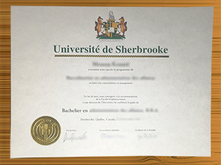 University of Sherbrooke diploma