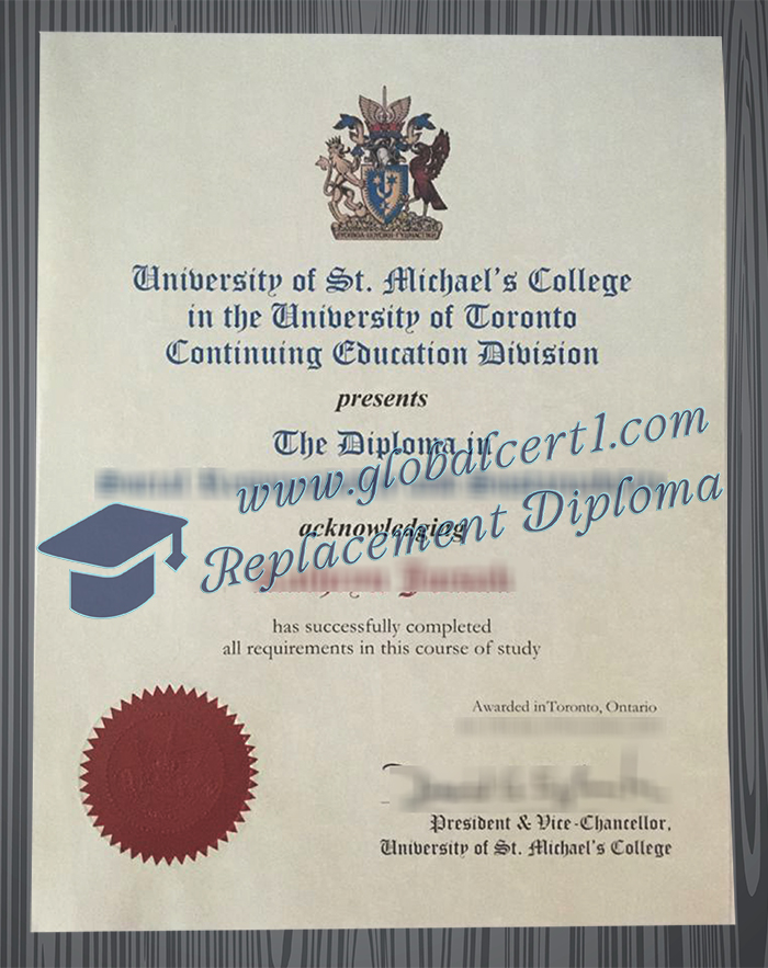 University of St. Michael's College degree