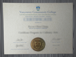 Vancouver Community College diploma