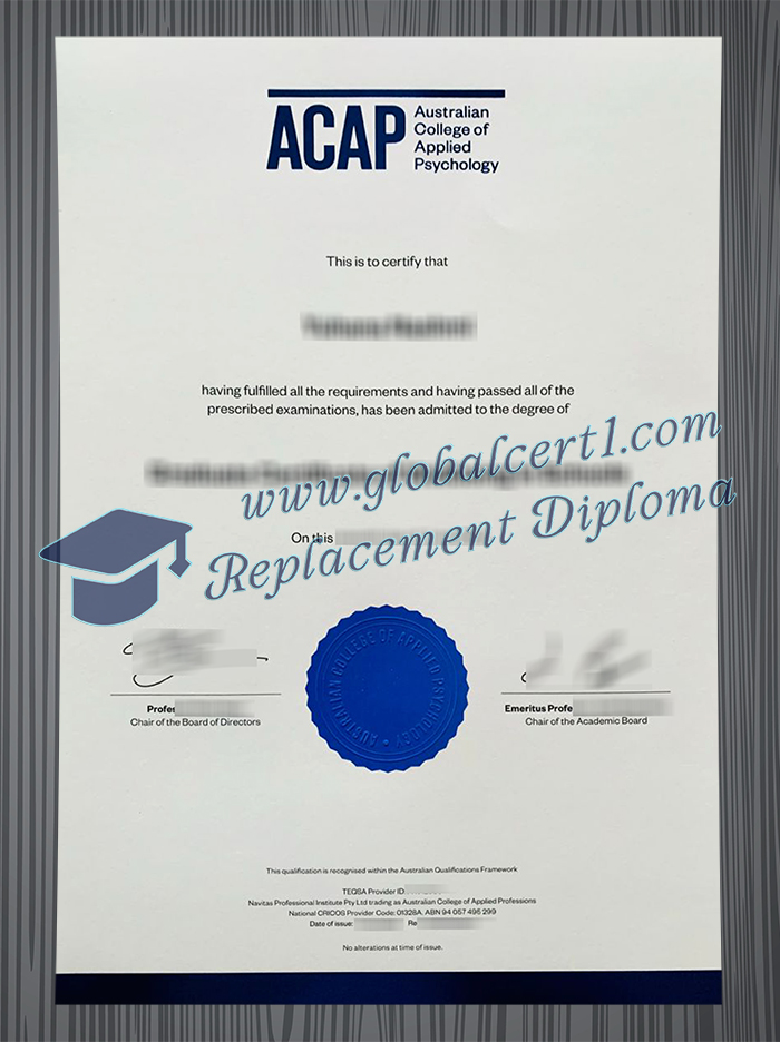 Australian College of Applied Professions degree