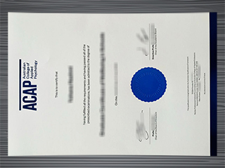 Australian College of Applied Professions diploma