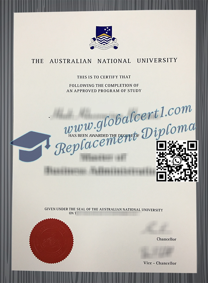 Australian National University degree