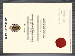 Bond University diploma