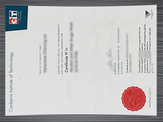 Canberra Institute of Technology diploma