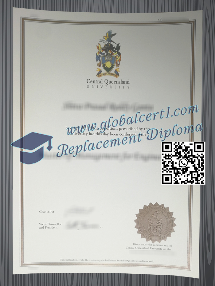Central Queensland University degree