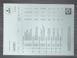 Deakin University transcript
