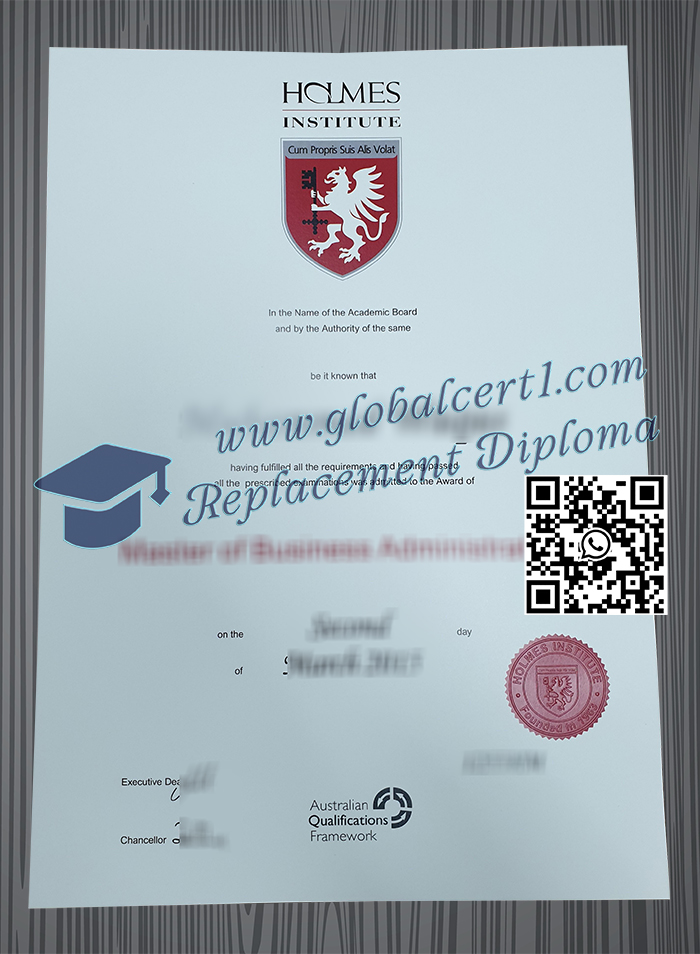 Holmes Institute degree